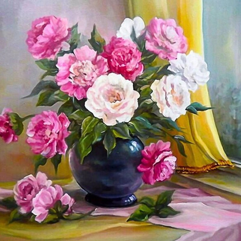 Roses of Pink - Diamond Art Dezigns