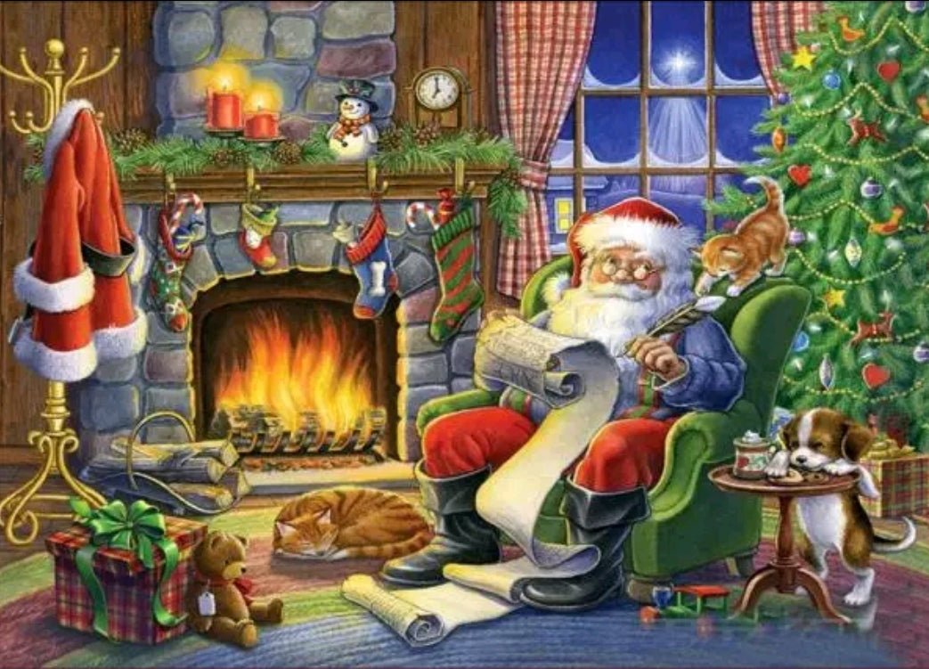 Santa Fire - Diamond Art Dezigns
