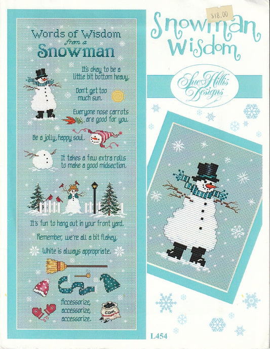 Snowman Wisodom - Diamond Art Dezigns