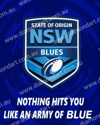 State of Origin Blues - Diamond Art Dezigns