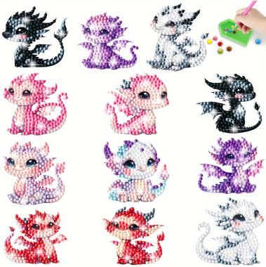 Stickers - Dragons - Diamond Art Dezigns
