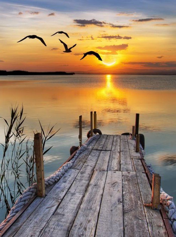 Sunset Pier - Diamond Art Dezigns