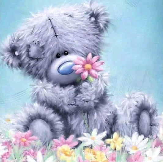 Teddy Flower - Diamond Art Dezigns