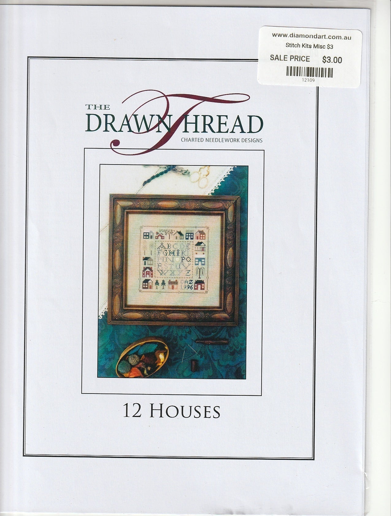 The Drawn Thread - 12 Houses - Diamond Art Dezigns