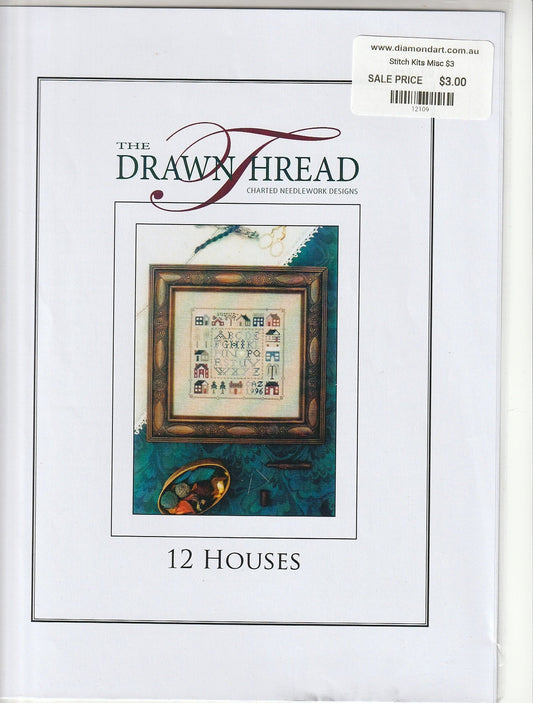The Drawn Thread - 12 Houses - Diamond Art Dezigns