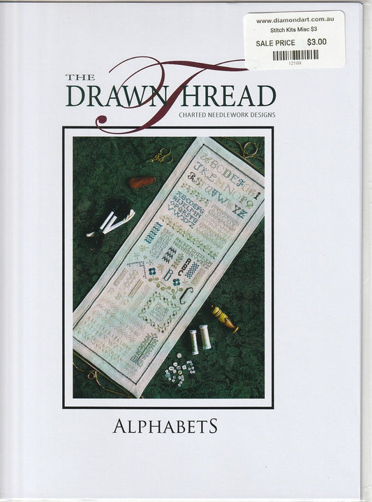 The Drawn Thread - Alphabets - Diamond Art Dezigns