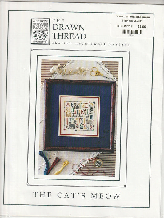 The Drawn Thread - The Cats Meow - Diamond Art Dezigns