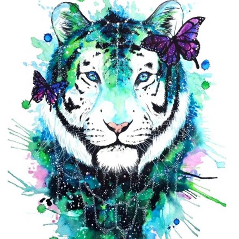 Tiger Butterfly - Diamond Art Dezigns