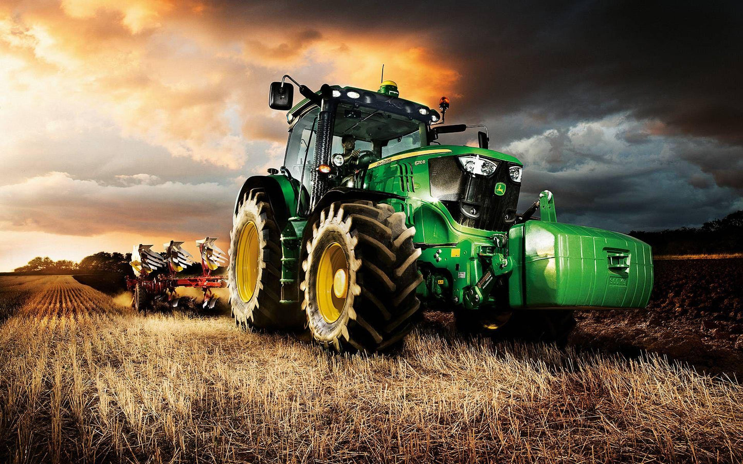 Tractor Field - Diamond Art Dezigns