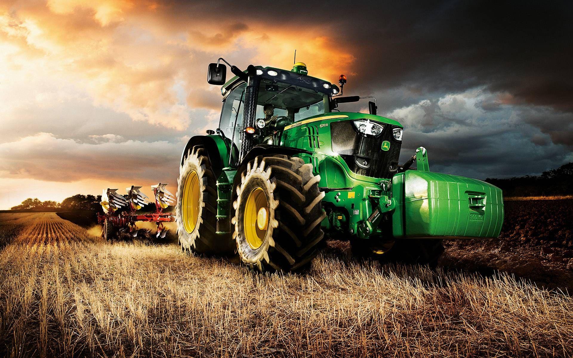 Tractor Field - Diamond Art Dezigns