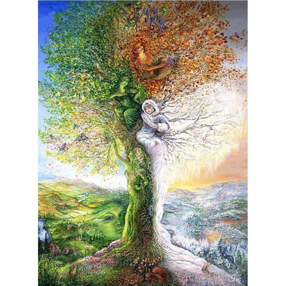 Tree Seasons - Diamond Art Dezigns