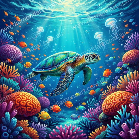 Turtle Reef Light - Diamond Art Dezigns