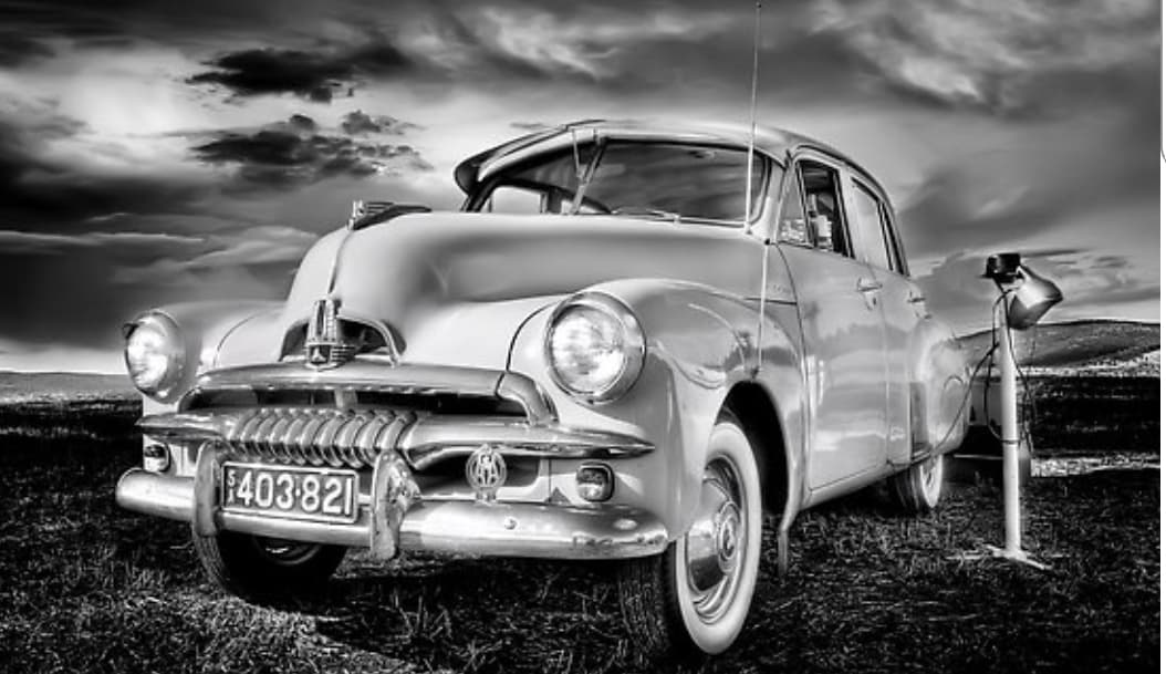 Vintage Car - Diamond Art Dezigns