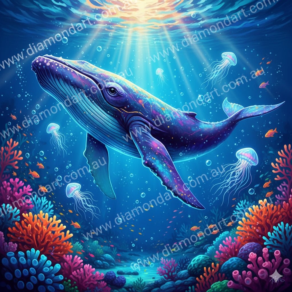 Whale Reef Light - Diamond Art Dezigns