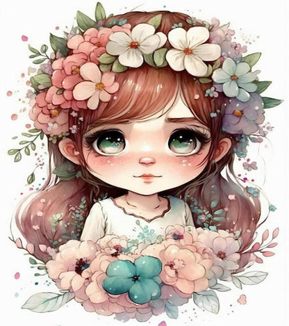 Whimsey Girl - Diamond Art Dezigns
