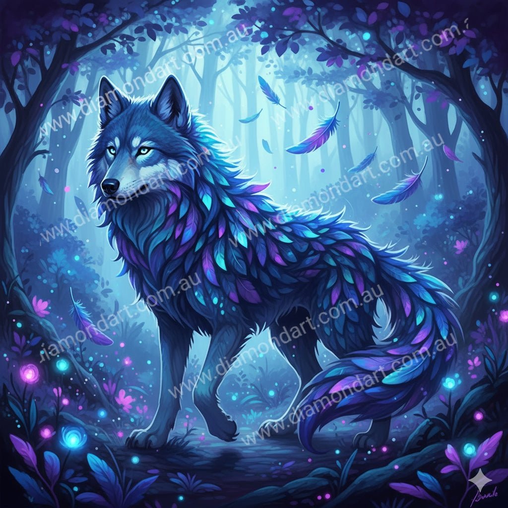 Wolf Moody Gaze - Diamond Art Dezigns