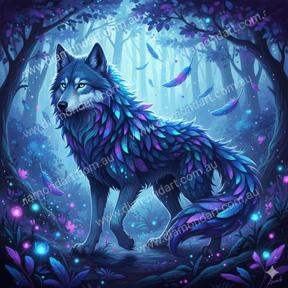 Wolf Moody Gaze - Diamond Art Dezigns