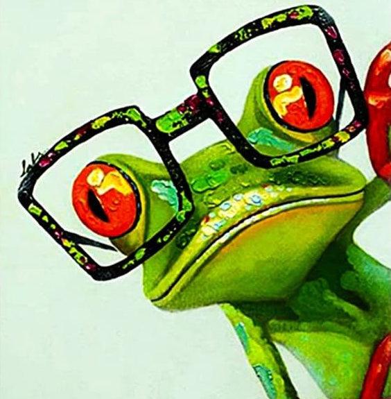 Mini Kit - Frog Eyes - Full Drill 5D DIY Diamond Painting Kits - Diamond Art Dezigns