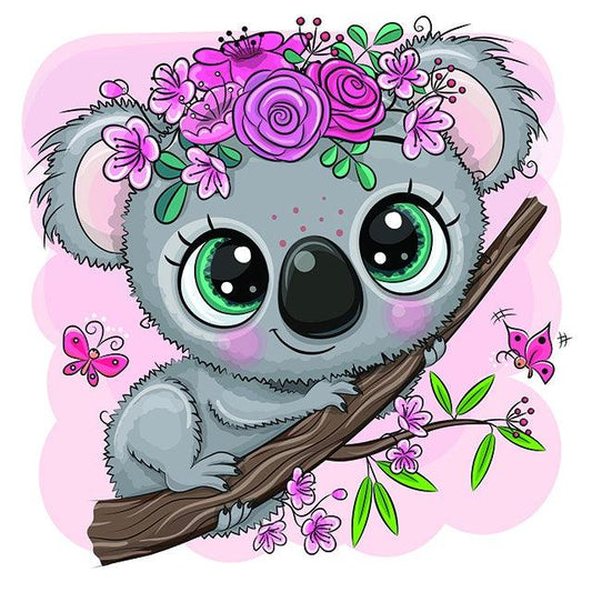 Koala Baby Pink - Diamond Art Dezigns