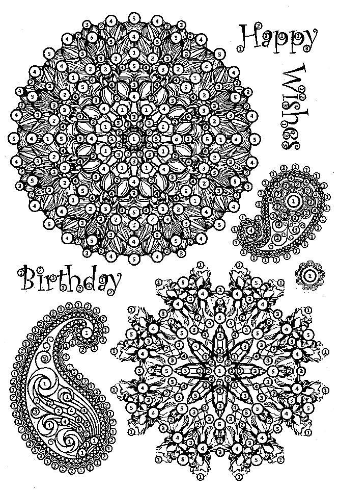 Diamond Art Stamp - Mandala - Diamond Art Dezigns