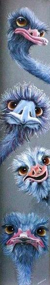 Emus 4 - Full Drill 5D DIY Diamond Painting Kits - Diamond Art Dezigns